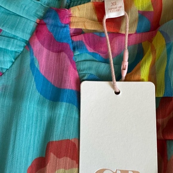 Gianni Bini Floral chiffon Dress - Picture 2 of 6